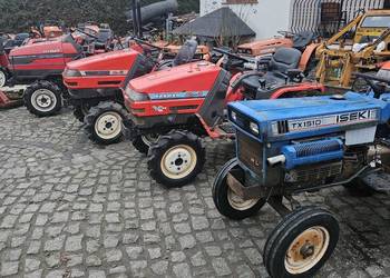Iseki tx1510 glebogryzarka mini traktorek japoński kubota yanmar ke3 ke4
