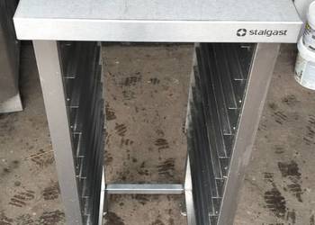 Stół gastronomiczny Regał z prowadnicami na GN 45x70x140