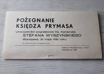 Przeźrocza Pożegnanie Księdza Prymasa Stefana Wyszyńskiego