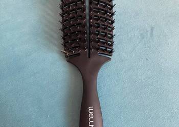 Płaska szczotka do włosów Wellness z włosiem dzika