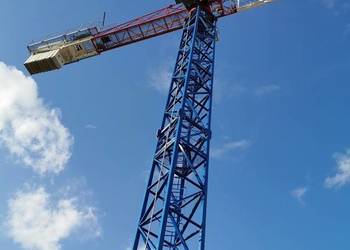 Nowy żuraw, dźwig Raimondi MRT 159, udźwig 8t, wysięg  65 m
