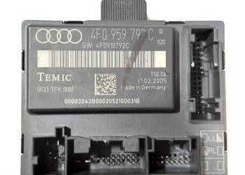 MODUŁ STEROWNIK DRZWI LEWY PRZÓD AUDI A6 C6 4F0959792C