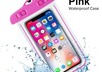 Futerał na telefon| Wodoodporny| 3 Warstwowy| Różowy| AS