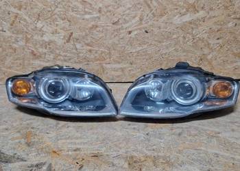 Audi A4 b7 sedan kombi kabriolet lampy przednie bixenon lampa prawa lewa