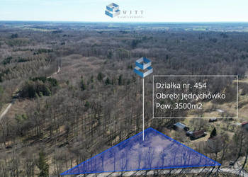 Działkę sprzedam Jędrychówko 3500m2