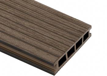 Deska tarasowa kompozytowa BERGDECK Wood Szczotkowana Orzech 2,4m