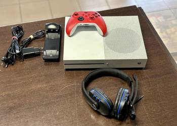 Konsola Xbox One S 1 TB biały + Pad + Akcesoria