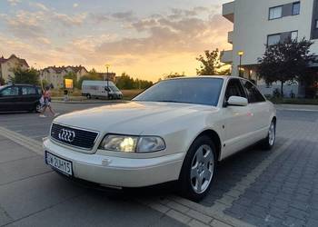 Audi A8 4.2 V8 q. (nowy rozrząd, welur, podw.szyby, el.kier., roleta, hak)
