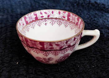 Porcelanowa filiżanka, manufaktura Tuppack z Tiefenfurt