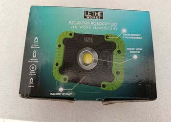 Reflektor latarka robocza LED z magnesami i bateriami 500 Im