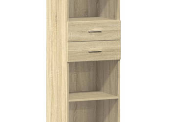 Wysoka szafka dąb sonoma 45x425x124 cm WM-846168