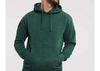 Bluza z kapturem "kangurka" Authentic zielona RUSSELL
