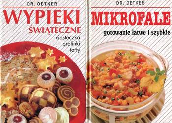 Wypieki świąteczne ciasteczka pralinki torty , Mikrofale  - Dr. Oetker