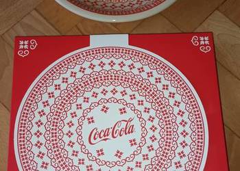 Talerz coca cola boleslawiec