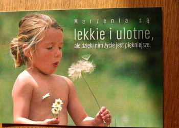 MAŁA DZIEWCZYNKA Z DMUCHAWCEM - MARZENIA SĄ LEKKIE I ULOTNE
