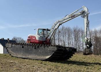 Podwozie pontonowe EIK AM 80 do koparki 7 - 8 ton AMFIBIA KOPARKA PŁYWAJĄCA