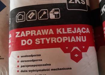Klej do przyklejania styropianu w workach po 25kg