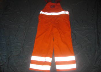 Ogrodniczki robocze widoczne orange BARDUSCH 160-165/90-100