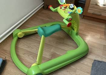 Chodzik Pchacz Jeździk 3w1 Chicco 123 zielony.