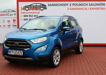 Ford EcoSport TITANIUM +Pakiet zimowy Salon Polska Zamiana Finansowanie FV…