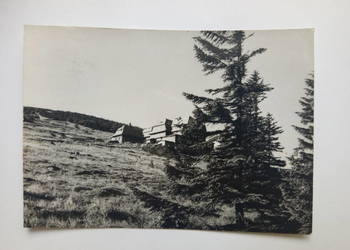 Pocztówka Karkonosze 1970r. + Znaczek Pocztówka Karkonosze 1970r. + Znaczek