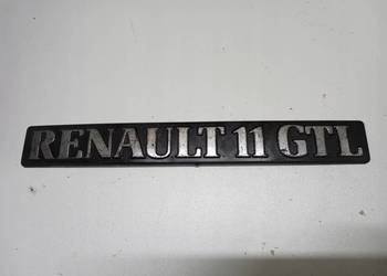 RENAULT 11 GTL . EMBLEMAT ZNACZEK LOGO ORYGINAŁ