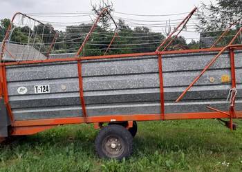 Przyczepa samozbierająca FMŻ T-124/ Wóz konny