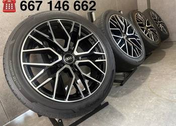 19 cali Audi A6 c8 c7 A7 A8 Q3 felgi koła komplet z oponami 5x112 ET40 8.5J