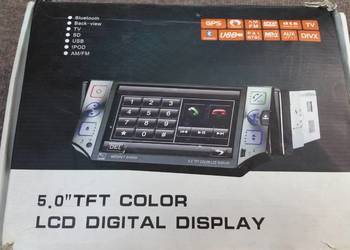Radio samochodowe  5.0"TFT Color Lcd Digital Display