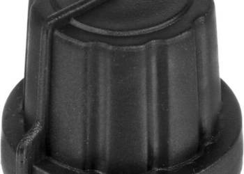 Gałka potencjometru z podziałką, czarna 73099GYS