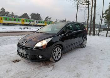 Peugeot 5008 1.6HDi wersja 7 osobowa, salon polska, bezwypadkowy