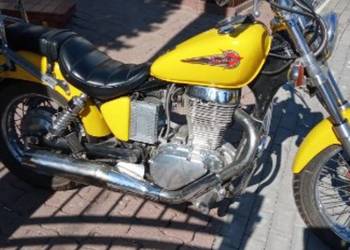 Motocykl Suzuki Sawage LS 650. Toruń