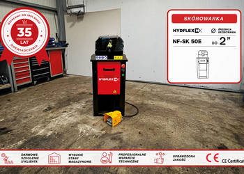 Skórowarka elektryczna do węży hydraulicznych HYDFLEX NF-SK50E