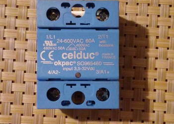 Przekaźnik SSR TC G 24-600 VACV 60 A celduc