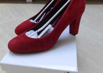 Czółenka 5th Avenue z naturalnej skóry model soft.