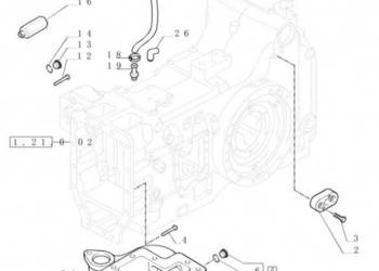 New Holland T6010 Pokrywa 84181788