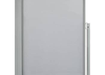 vidaXL Tarasowa, zwijana markiza boczna, 100 x 300 cm, szara（45186）