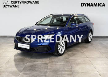 Seat Leon ST Style 1.5TSI 130KM M6 2021 r., salon PL, I właściciel, f-a VA…