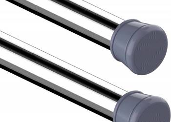 Drążek teleskopowy Bez wiercenia Karnisz do szafy łazienki 71-153