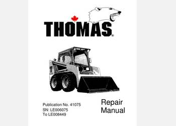 Thomas 85, 133, 95, 105, 115, 135, 137 instrukcja napraw