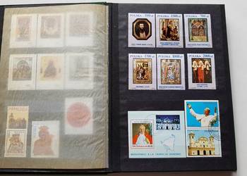 Zestaw 187 znaczków, religia, sport, statki, samochody, klaser