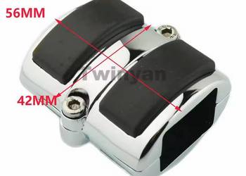 Nasadka na pedał biegów lub hamulca do motocykla chrom