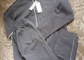 Komplet dresowy Lacoste - szary, rozmiar XXL regular fit