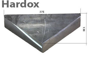 Nóż trójkątny HARDOX spawmech części do wycinaka kiszonki
