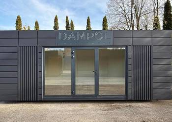 Nowoczesny kontener/pawilon 700 × 300 cm — kompaktowy, solidny i gotowy do