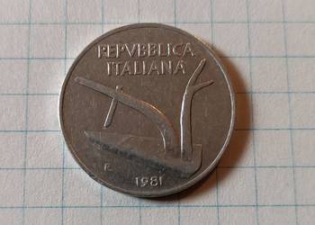 10 LIRÓW 1981 ROK - WŁOCHY