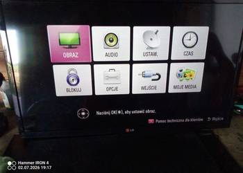 tv led 32  sprawny