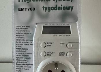 Programator cyfrowy tygodniowy EMT700 nowy