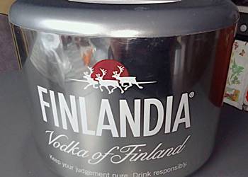 Finlandia Cooler Pojemnik na lód Zasobnik niklowany Dzieża poj.10L