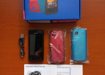 NOKIA 500 - telefon dotykowy i z klawiszami - telefon retro